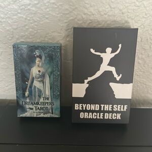 DreamKeepers Tarot & Beyond the Self Oracle Decks Good Condition